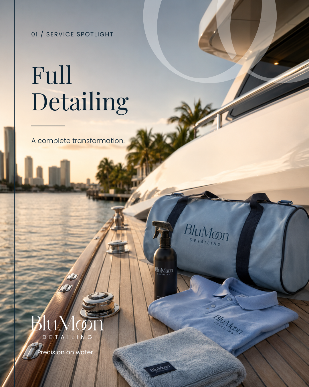 BluMoon professional team ready for full detailing